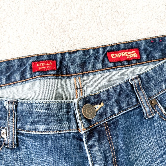 Express Stella Skinny Jeans 12L - Picture 3 of 6